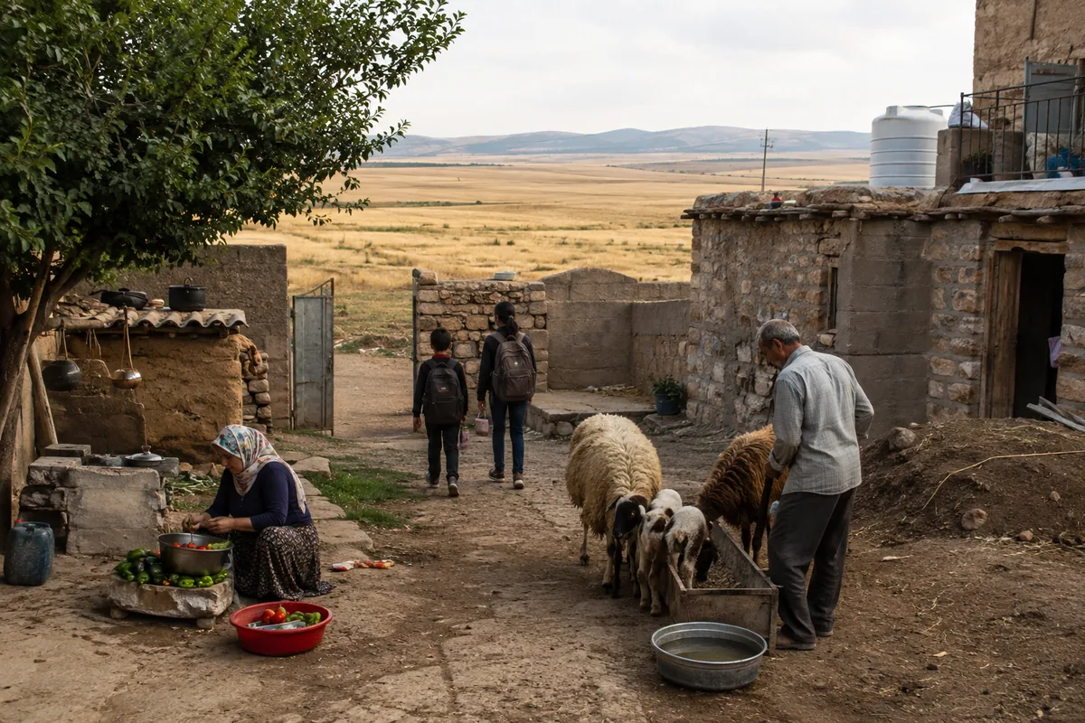 Ergani Köylerinde Günlük Yaşam