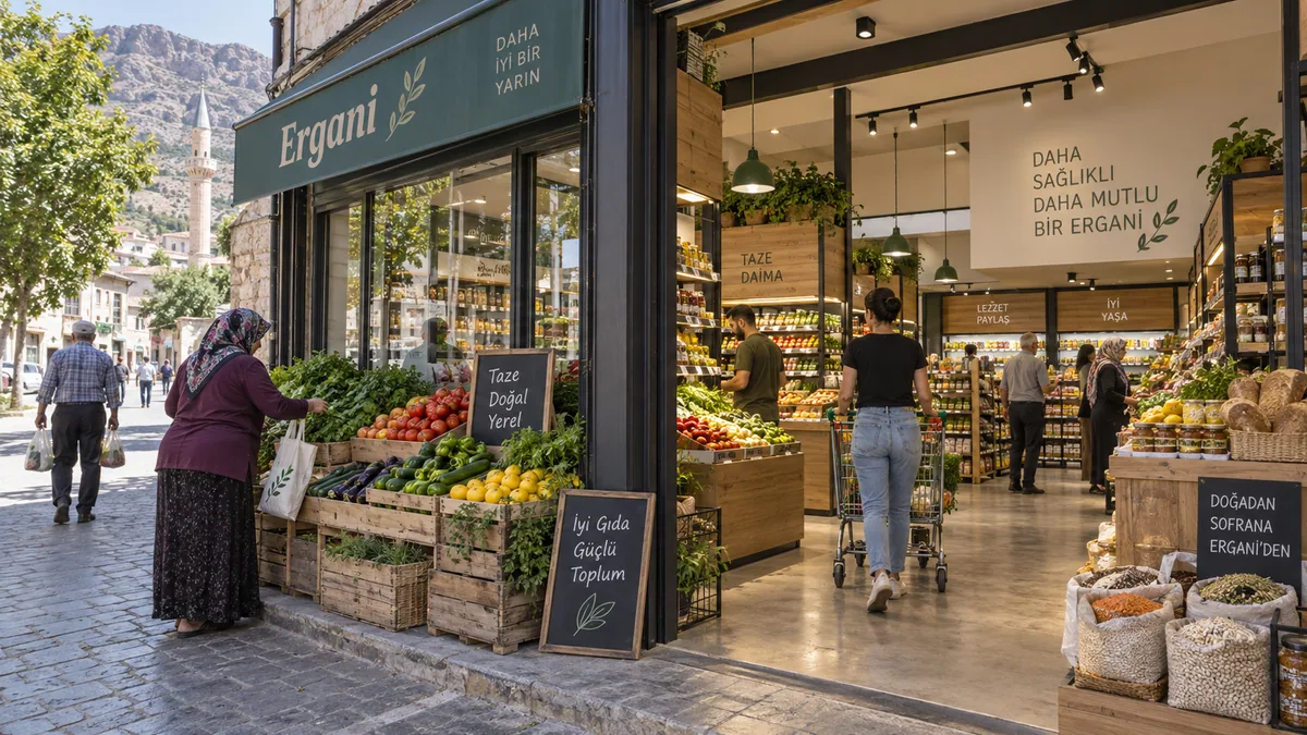 Ergani’de Bakkallardan Marketlere Değişen Alışveriş Kültürü