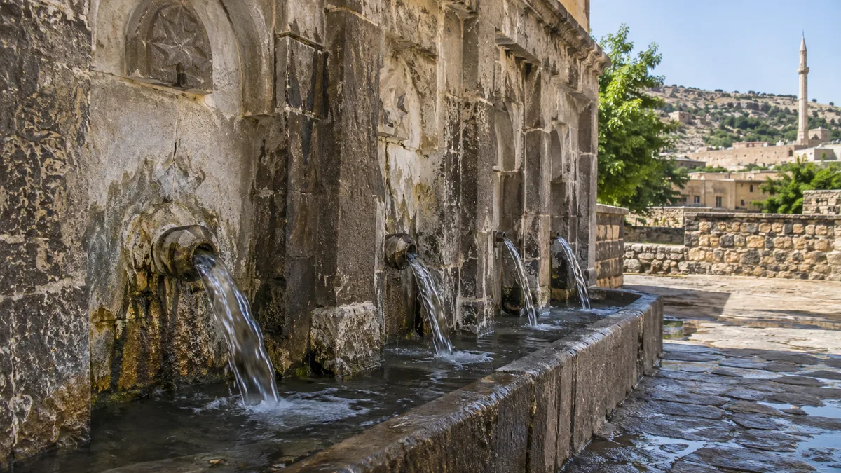 Ergani’de Çeşmeler ve Eski Su Yapıları