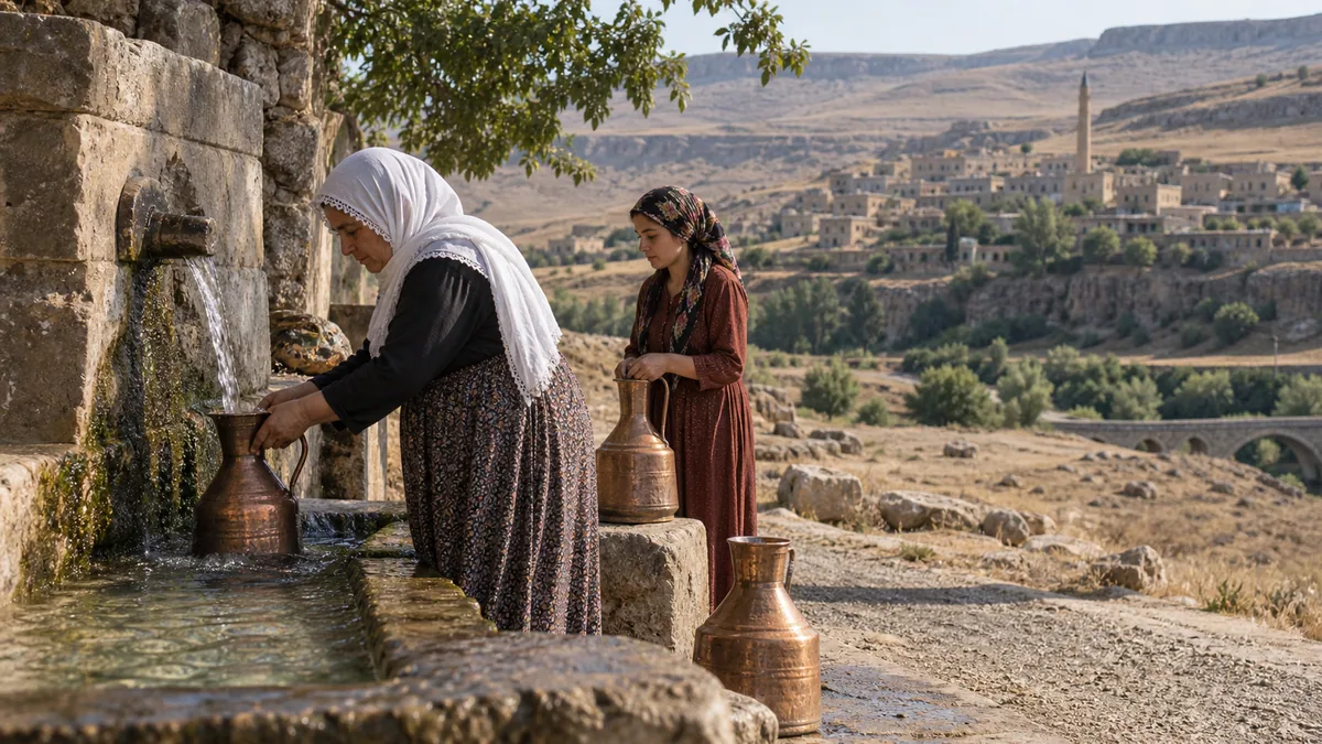 Ergani’de İçme Suyu Kaynakları ve Su Kültürünün Geçmişi